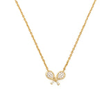 925 Sterling Silver Star Moon Charm Pendant Necklaces For Women