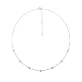 925 Sterling Silver Star Moon Charm Pendant Necklaces For Women