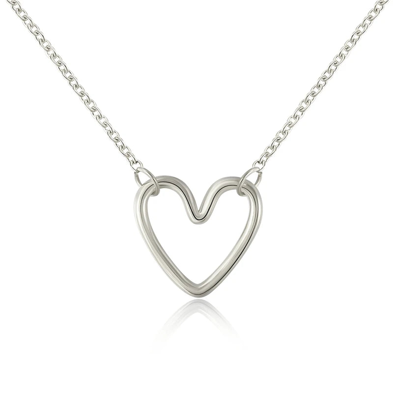 925 Silver Sun Moon Pendant Necklace Long Tassel Chain Choker