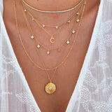 925 Sterling Silver Zircon Pendants Necklaces for Women