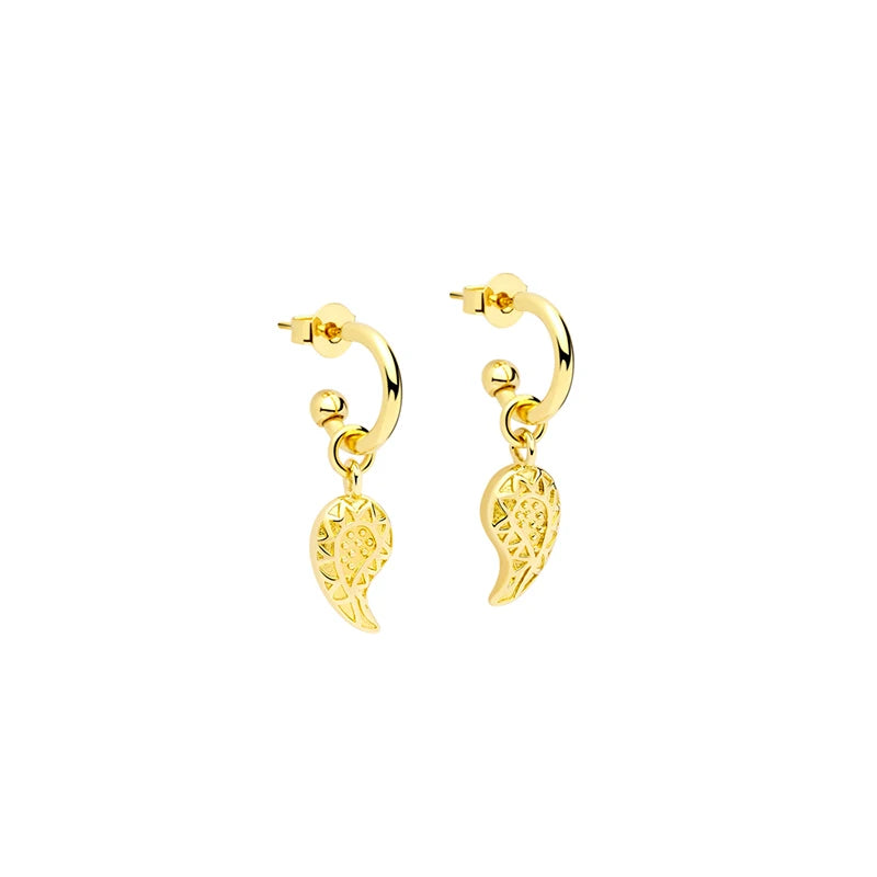 925 Silver Wing Drop Earrings Half Circle Dangle Party Jewelry Gift