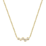 Sterling Silver Zircon Snake Heart Pendant Necklace for Women