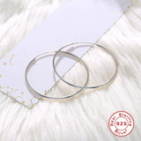 925 Silver Turquoise Hoop Earrings CZ Twist Beads Huggie Earrings