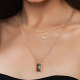 Zircon Pendant Necklace for Women Elegant Jewelry