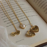 Datura Flower Pattern Pendant Necklace for Women