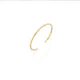 Minimalistic Style Metal Opening Bangle Bracelet For Women