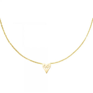 Zodiac Constellation Charm Necklace with Zircon Moon Star