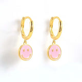 Enamel Jewelry Collection Pink Drop Oil Flower Turtle Heart Planet Pendant Charm