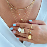 Heart Shape Pendant 925 Silver Necklace For Women