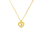 Heart Shape Pendant 925 Silver Necklace For Women