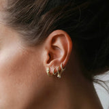 925 Silver Gothic Snake Earrings for Women