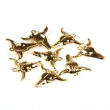 Zinc Alloy Ox Head Pendant for DIY Necklace, Herdsman's Auspicious Totem