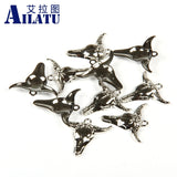 Zinc Alloy Ox Head Pendant for DIY Necklace, Herdsman's Auspicious Totem