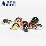 Skull Accessories Copper Beads for DIY Bracelet or Necklace