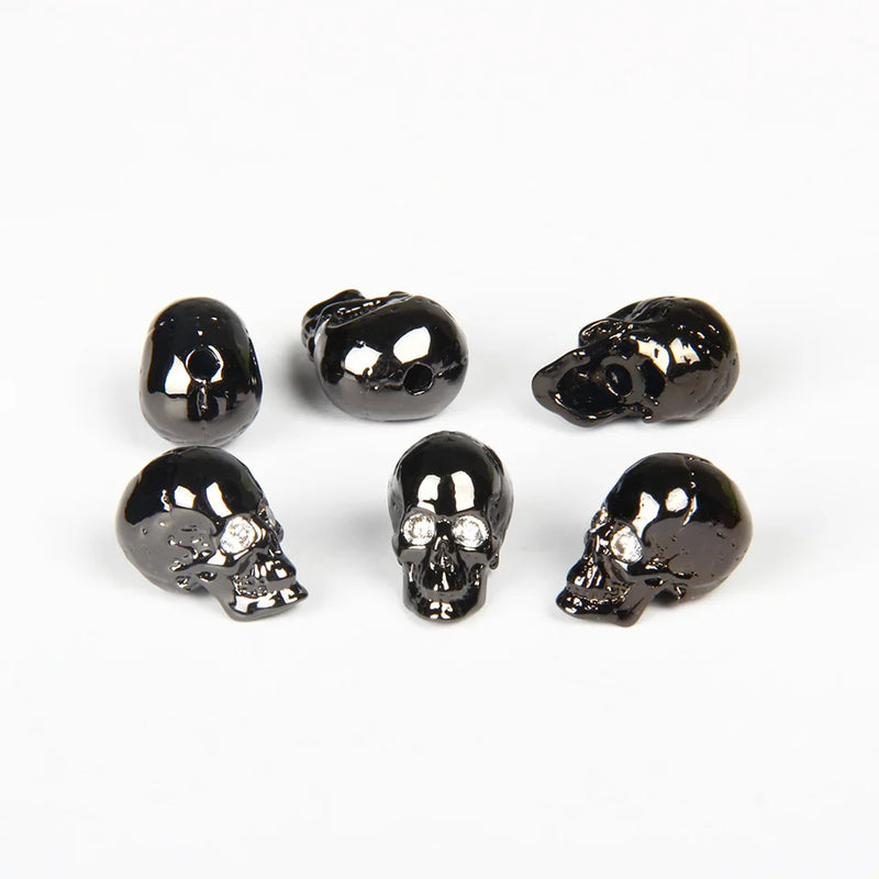 Skull Accessories Copper Beads for DIY Bracelet or Necklace