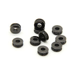 Micro Pave CZ Wheel Rondelle Brass Beads for DIY Jewelry