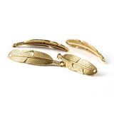 20pcs Zinc Alloy Feather Decorated for DIY Necklace Jewelry