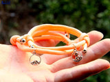 Fluorescent Love Bracelets Set for Couples