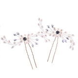 AiliBride Wedding Pearl Hair pins Hair Accessories