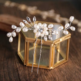 AiliBride Wedding Pearl Hair pins Hair Accessories