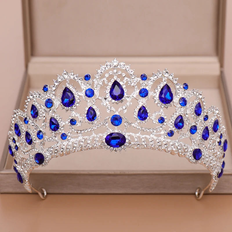 Crystal Rhinestone Bridal Tiara Wedding Hair Jewelry