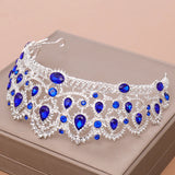 Crystal Rhinestone Bridal Tiara Wedding Hair Jewelry