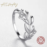 925 Sterling Silver Tree Branch Finger Ring Women Girls Jewelry