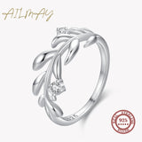 925 Sterling Silver Tree Branch Finger Ring Women Girls Jewelry
