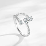 925 Silver Zirconia Rings for Women Wedding Jewelry