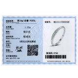 925 Silver Zircon Stackable Finger Ring Women Minimalist Jewelry