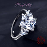 3ct AAAAA CZ Ring 925 Sterling Silver Wedding Engagement Female Jewelry