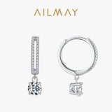 925 Sterling Silver Zircon Drop Earring for Women