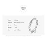 925 Silver Heart to Heart Stackable Ring For Women