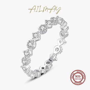 Stackable Clear Zircon CZ Rings for Women - Fine Jewelry