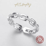 Stunning 925 Sterling Silver CZ Rings for Women
