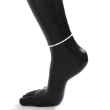 Punk Iron Chain Anklet 9 Colors Minimalist Adjustable Anklet