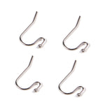 100Pcs Stainless Steel Kidney Earring Wire 20mm