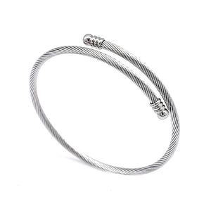 Adjustable Stainless Steel Charm Bracelet for DIY Jewelry Making