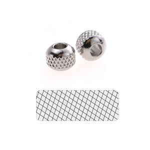 Stainless Steel Round Spacer Beads 4 5 6 7 8mm for Jewelry Making