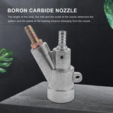 Boron Carbide Air Blasting Head for Sandblast Cabinet