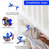 Airless Paint Nozzles Set, Reversible Spray Tips Spray Nozzle