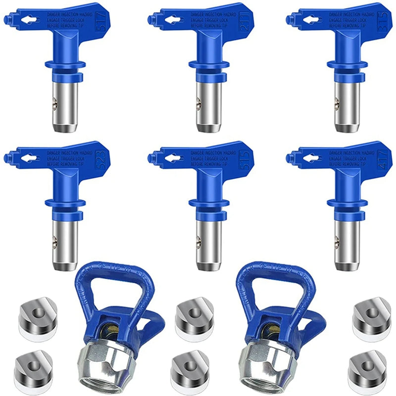 Airless Paint Nozzles Set, Reversible Spray Tips Spray Nozzle