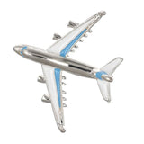 Red Airplane Enamel Brooch Pin for Costumes