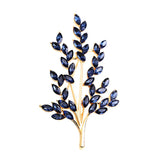 Wheat Ear Flower Crystal Brooches Women's Brooch Pin Gift