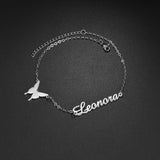 Akizoom Butterfly Bracelets Handchain for Women's Gift