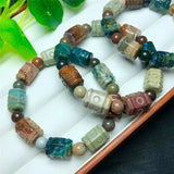 Alashan Bracelets Natural Quartz Crystal Stone Loose Alxa Agate Gemstone