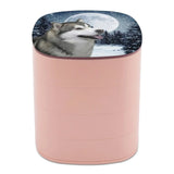 Alaskan Malamute Jewelry Storage Box Square...