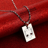 Albania Eagle Pendant Necklaces Stainless Steel Ethnic