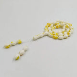 Albashan Beige Resin Tasbih Muslim Rosary Gift For Men