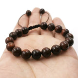 Albashan Bracelet Natural Kuka Wood Beads Gift for Men Ramadan Eid
